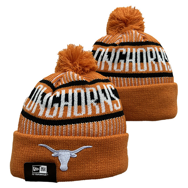 Texas Longhorns Knit Hats 003